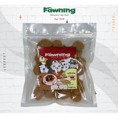คุ๊กกี้ไก่ผสมมันฝรั่ง แบบสไลด์ 300 g.