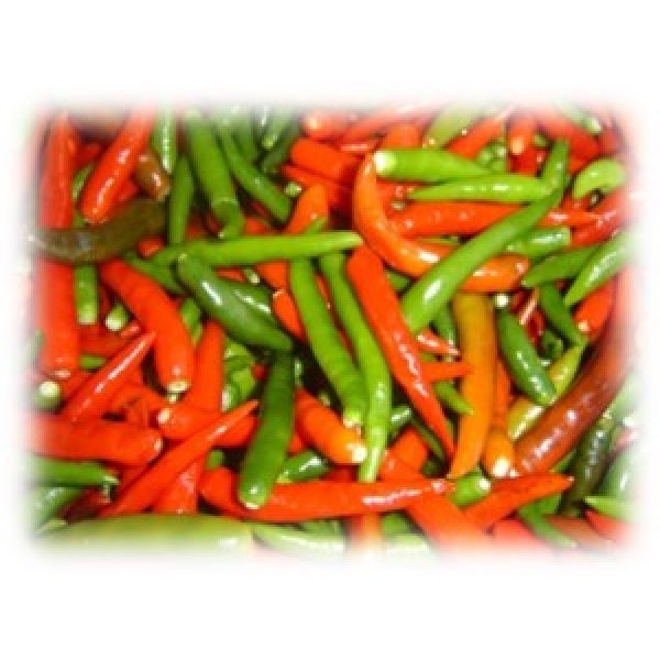 GREEN BIRD CHILI , RED  BIRD CHILI